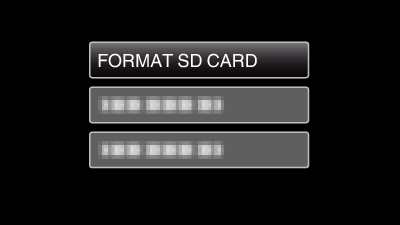 FORMAT SD CARD